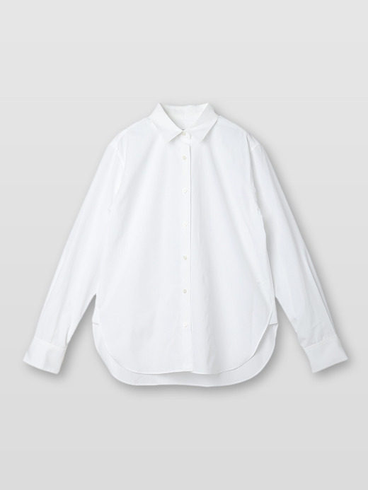 コットンブロード レギュラーカラーシャツ 詳細画像 NO1(A2733FB105_ホワイト) 1