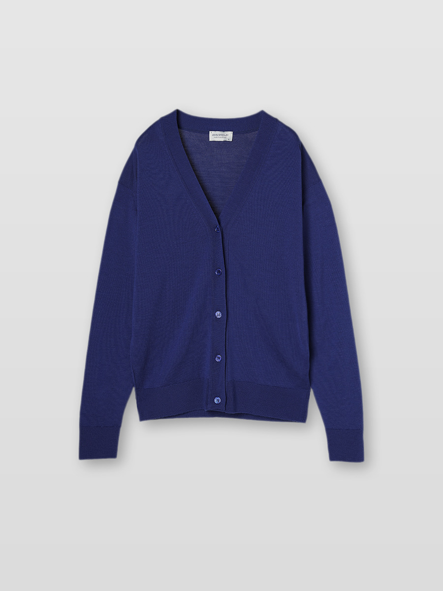 美品】JOHN SMEDLEY ジョンスメドレー 30Gウール カーディガン | www