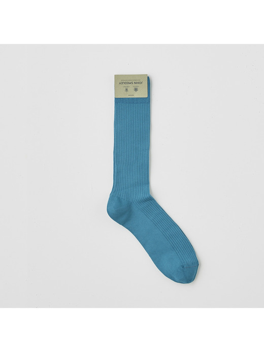 Unisex Ribbed Socks | EDALE 詳細画像 TEAL 1