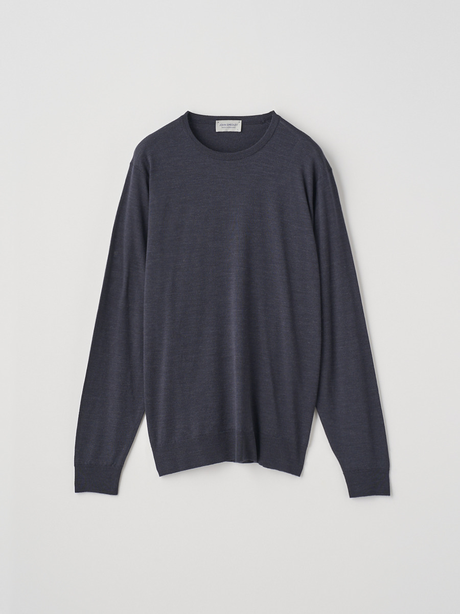 新品】JOHN SMEDLEY クルーネックニット CLUNDY ウール - www