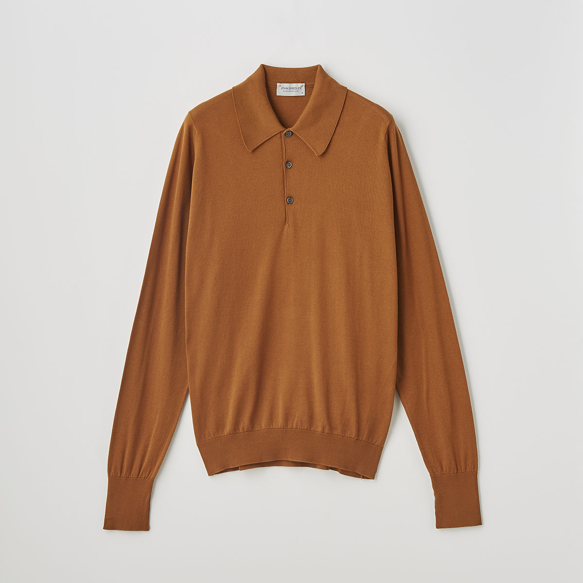 JOHN SMEDLEY 長袖 ポロシャツ M | munchercruncher.com