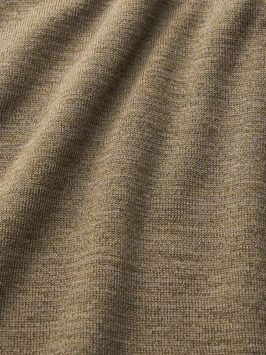 [Anglo Indian Gauze] 無地ニットスカーフ | A4722 | 30G 詳細画像 SEPIA 3