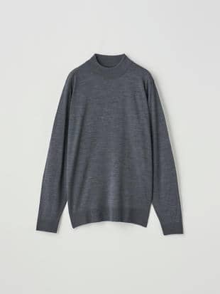 モックネック長袖ニットプルオーバー | KILDAY | 30G MODERN FIT