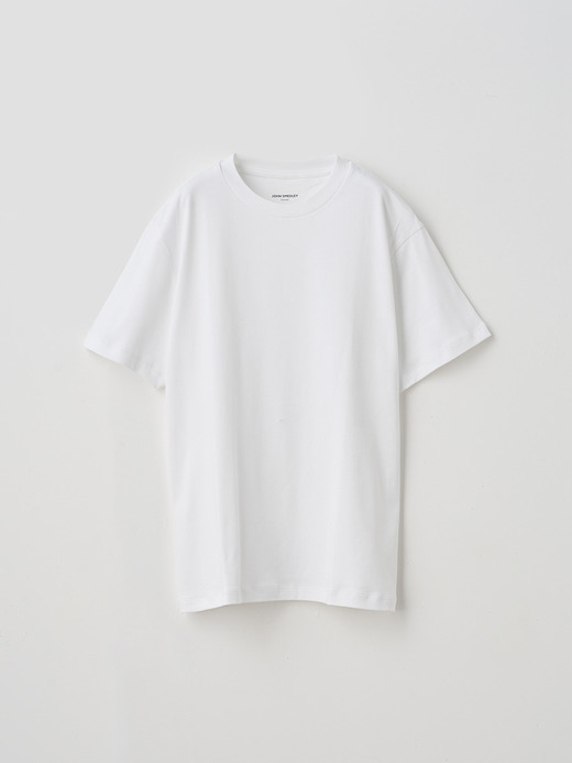 スビンコットンクルーネック半袖Ｔシャツ｜UTS902｜UNDERWEAR for WOMEN 詳細画像 NO1(L0343UTS902_ホワイト) 1