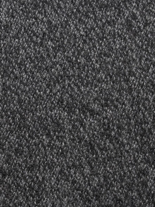 ［Eco Cashmere］カシミヤ混 ニットマフラー | QUARTZ | 7G 詳細画像 GRAPHITE 3