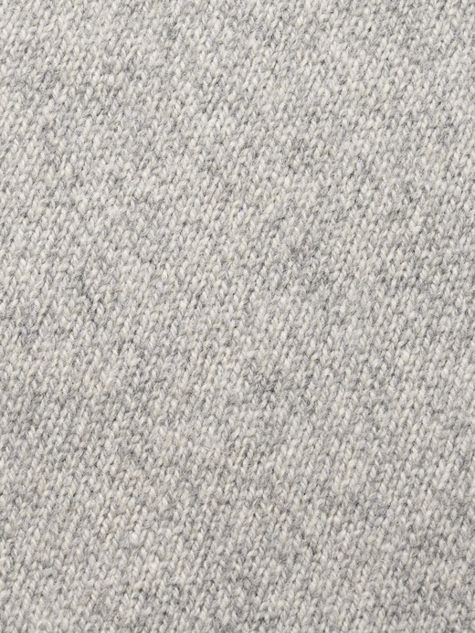 ［Eco Cashmere］カシミヤ混 ニットマフラー | QUARTZ | 7G 詳細画像 POLAR 3