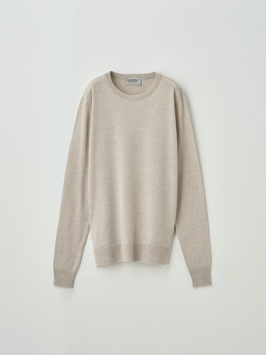 クルーネック長袖プルオーバー | VIVIENNE | 30G MODERN FIT 詳細画像 GREY FLEECE 1