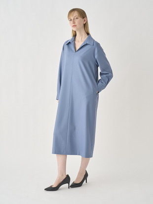 WOOL SKIPPER I-LINE DRESS