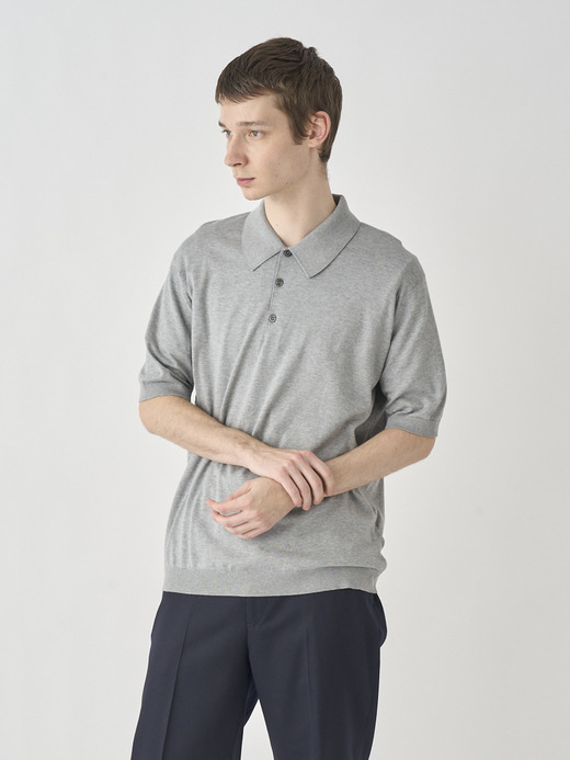 Polo Shirt | ISIS | 30G EASY FIT 詳細画像 SILVER 6