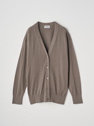 V-neck Long sleeved Cardigan | S4620 | 30G COMMON FIT