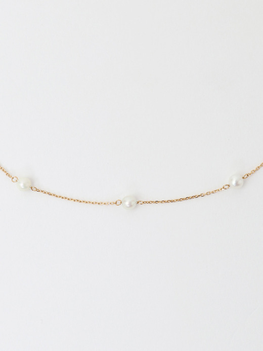 Akoya pearl chain necklace 詳細画像 PEARLxGOLD 2