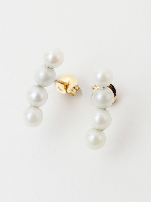 Akoya pearl earrings 詳細画像 PEARLxGOLD 1