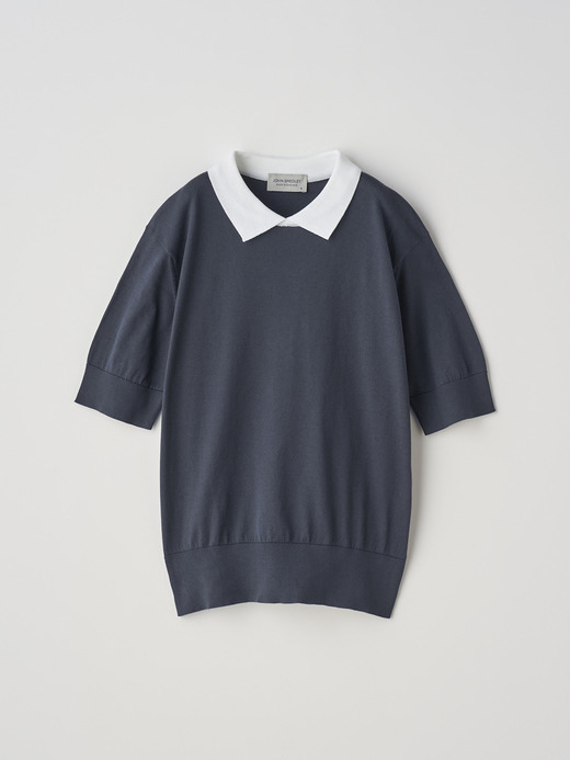 Bicolour Polo Shirt | S4485 | 30G 詳細画像 NO22(S4485) 2