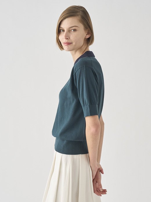 Bicolour Polo Shirt | S4485 | 30G 詳細画像 NO24(S4485) 3