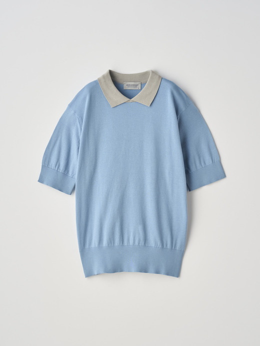 Bicolour Polo Shirt | S4485 | 30G 詳細画像 NO26(S4485) 1