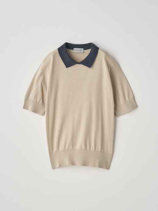 Bicolour Polo Shirt | S4485 | 30G 詳細画像 NO27(S4485) 2